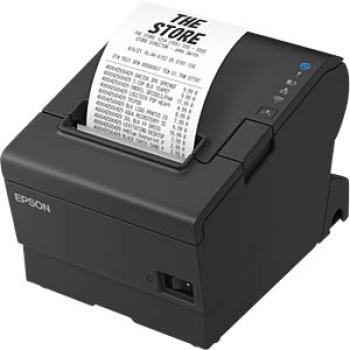 Epson TM-T88VI Kassendrucker mit USB, LAN und Seriell – Hochleistungs-Thermodrucker für POS-Systeme