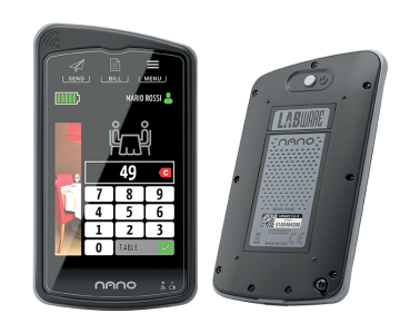 Labware Nano – Mobiles Handheld-Terminal für schnellen Service