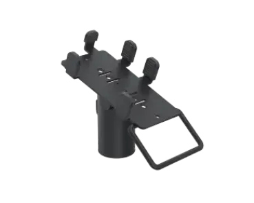Ergonomic Solutions SpacePole Stack mit MultiGrip-Platte für PAX Q25