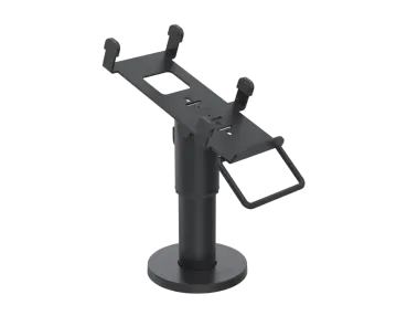 SpacePole EC-Terminal-Halterung VER200-D-02 für Verifone V200c /V400c – MultiGrip™, DuraTilt®, schwarz
