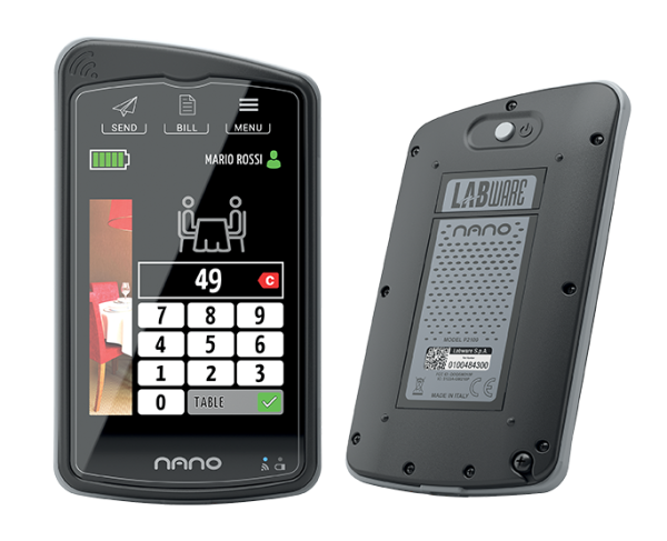 Labware Nano – Mobiles Handheld-Terminal für schnellen Service