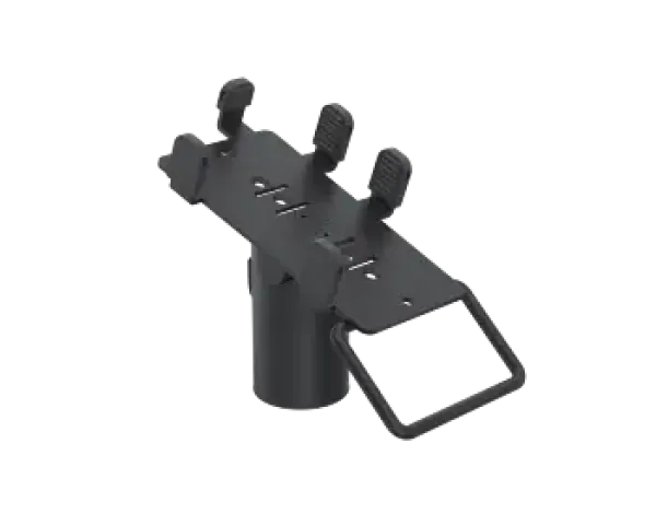 Ergonomic Solutions SpacePole Stack mit MultiGrip-Platte für PAX Q25