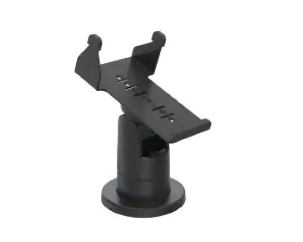 SpacePole EC-Terminal-Halterung PAX080-S-02 für PAX A80 und Next Base – MultiGrip™, Standrohr, schwarz