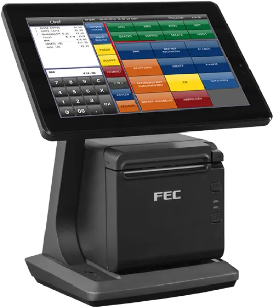 Tablet-Kassensystem FEC KC-ST-1120W